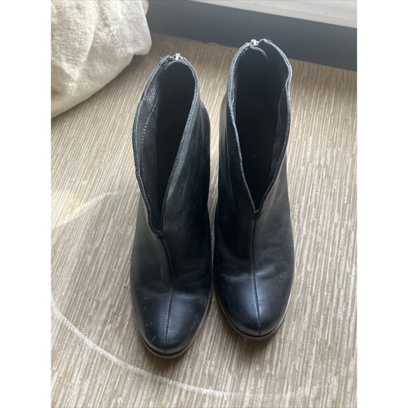 Kork-Ease Black Ankle Boots - Picture 3 of 10